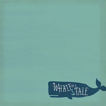 My Mind's Eye By The Sea "Tail Tales" 12x12 Paper Sheet